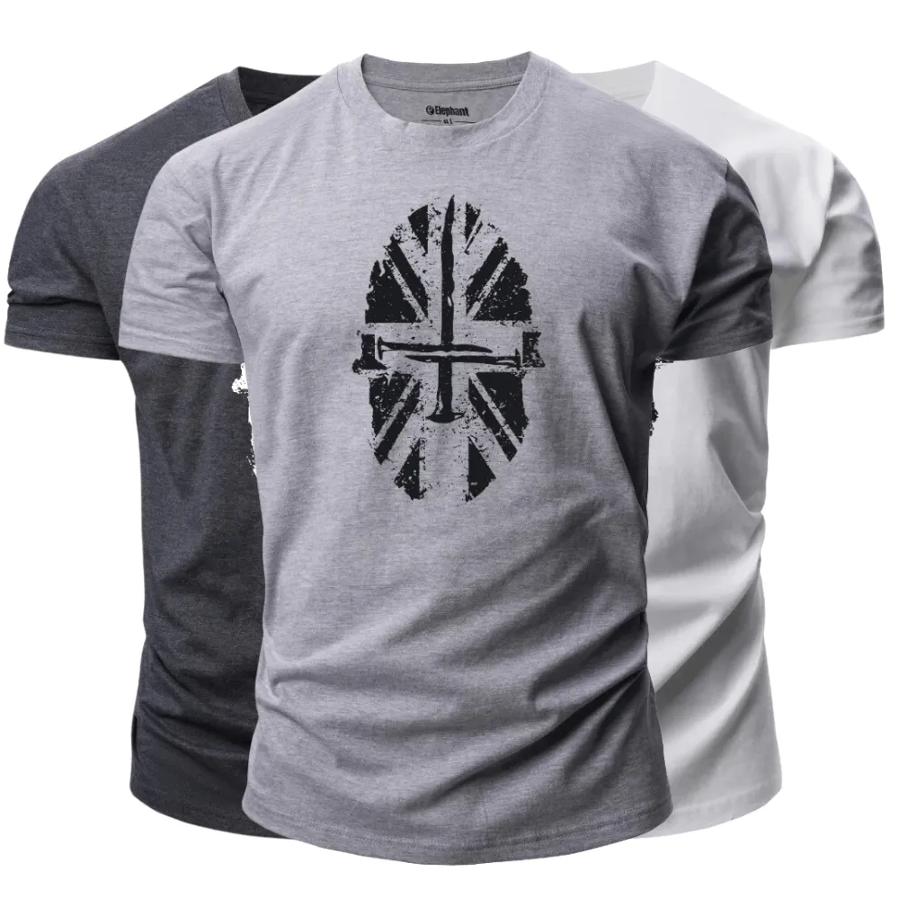 3 Pieces Men's Spartan Graphic T-Shirt