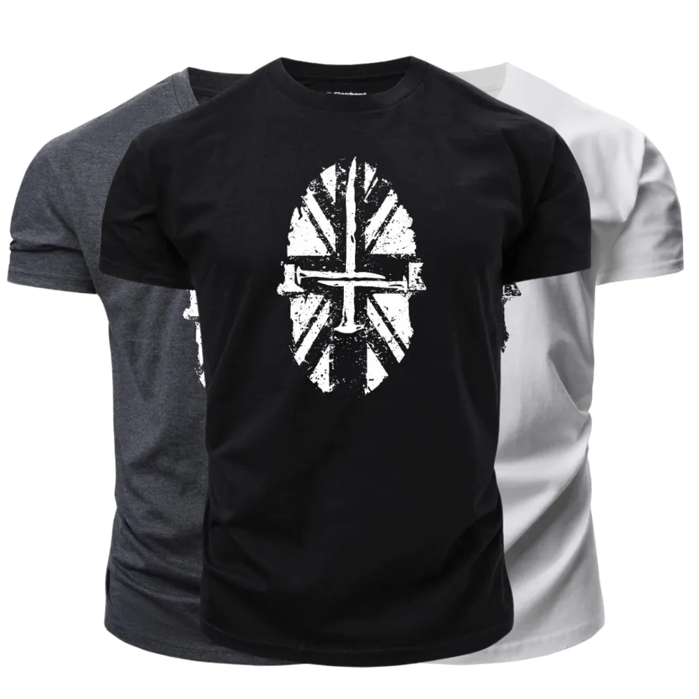 3 Pieces Men's Spartan Graphic T-Shirt