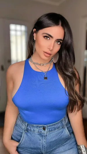 Aesthetic Bodysuit (Blue)