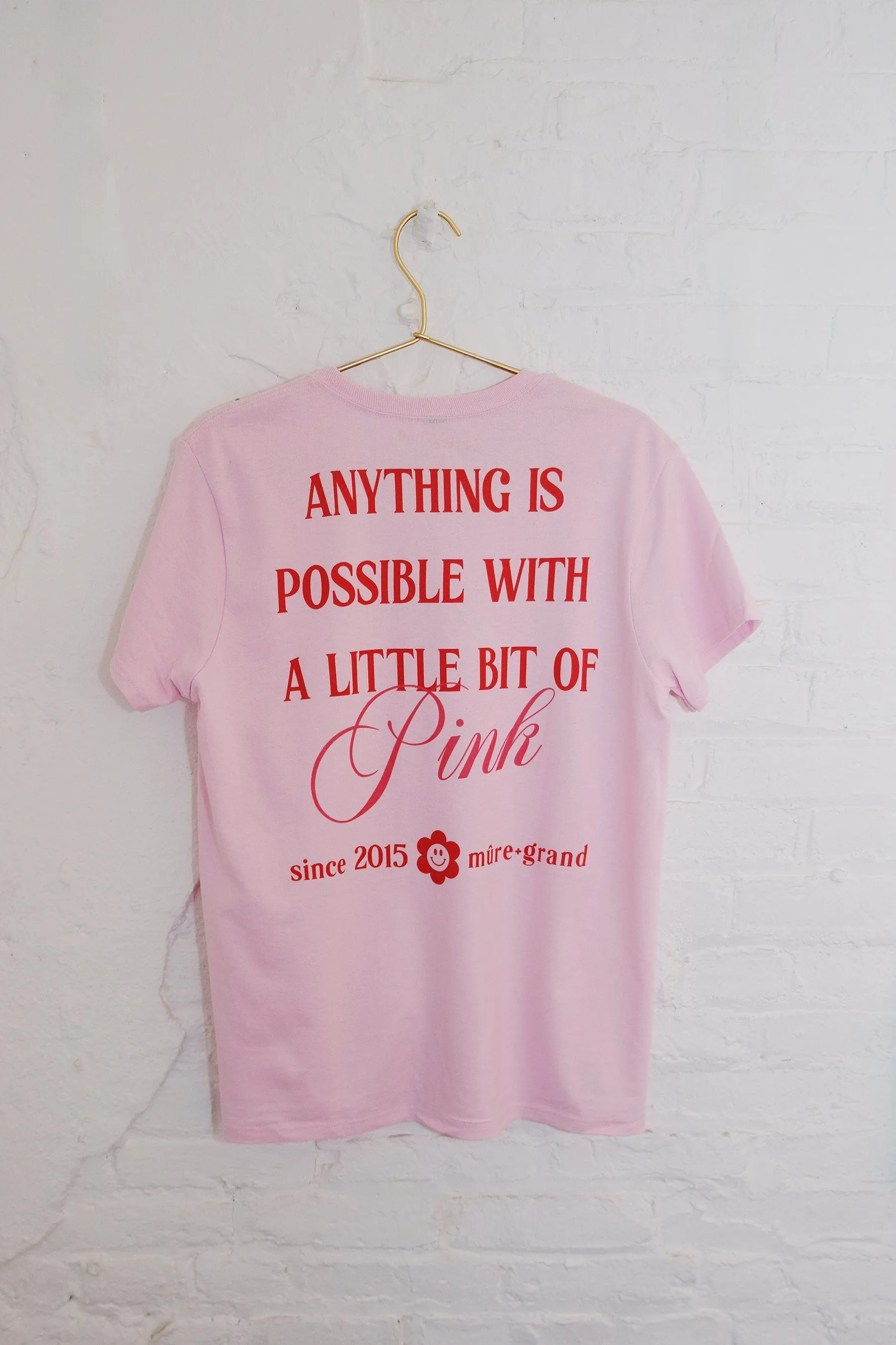 Anything is Possible With a Little Bit of Pink Graphic T-Shirt