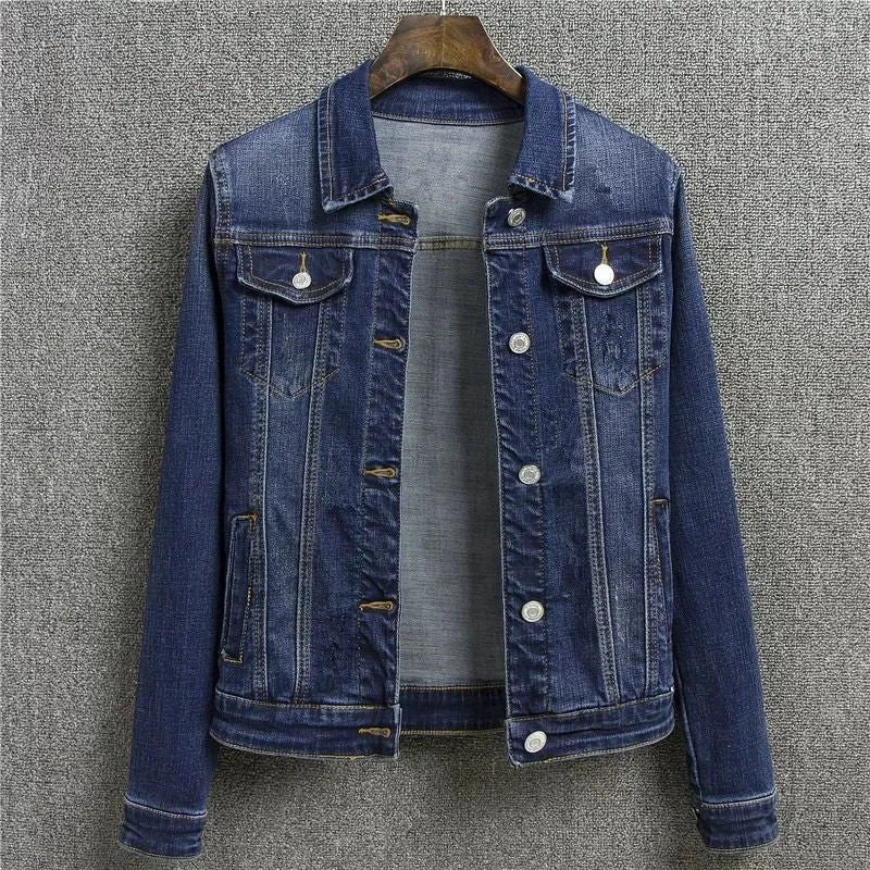 Autumn Slim Casual Denim Jacket