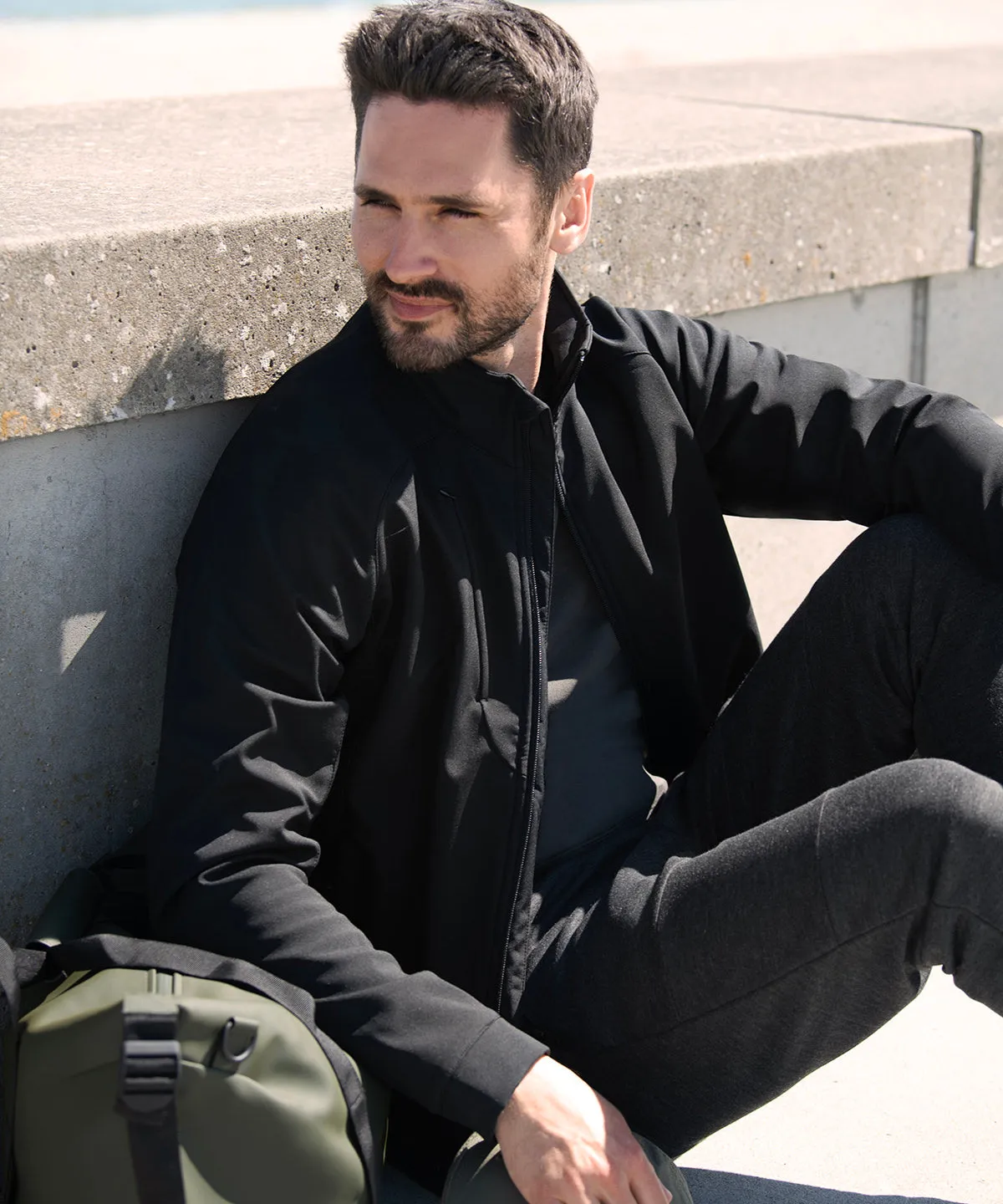 Black - Livingston – 4-way stretch softshell