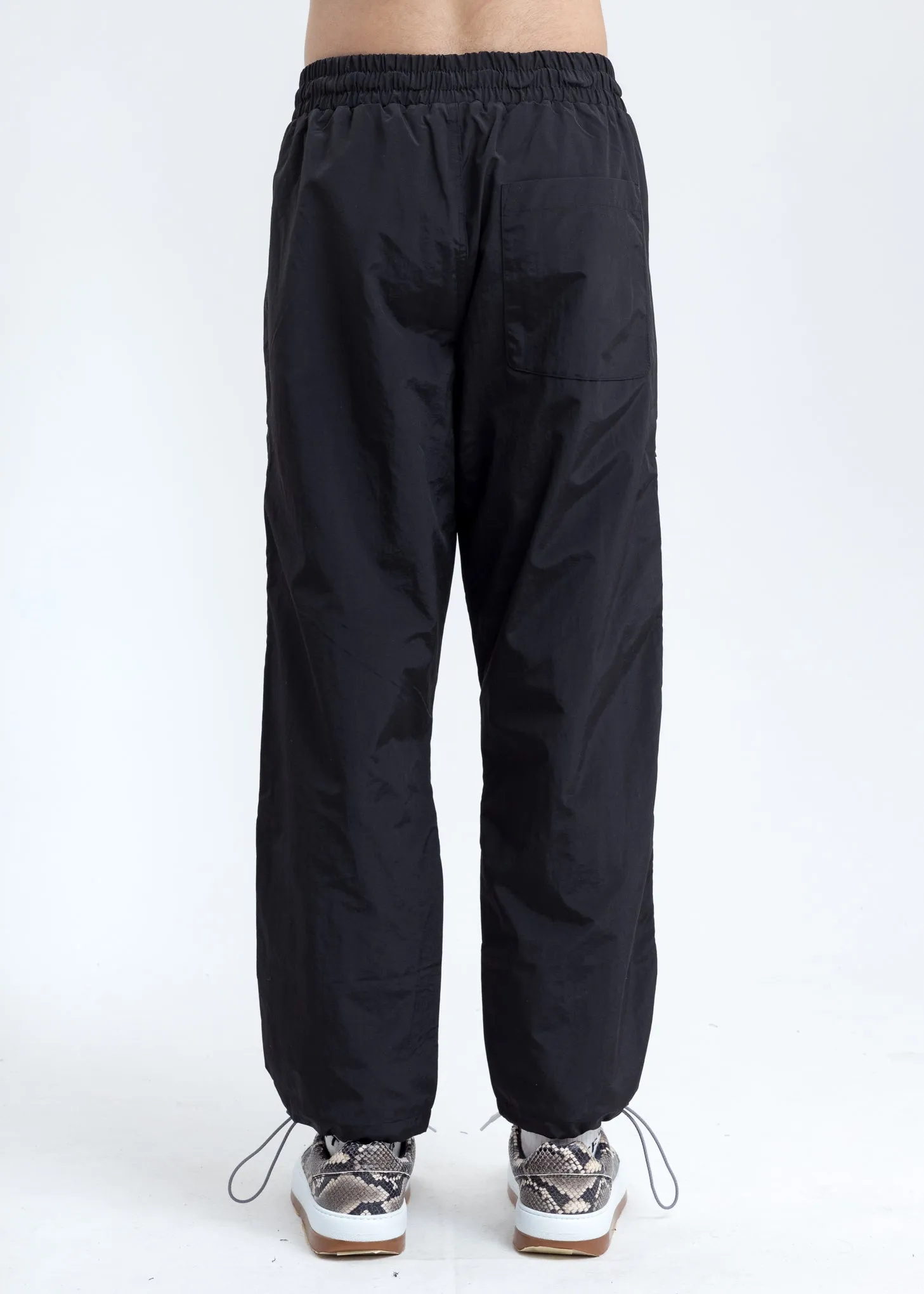Black Zippered Sweatpants