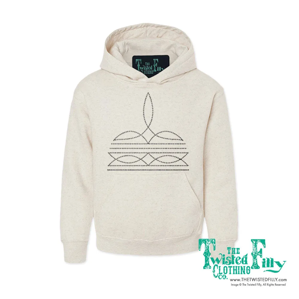 Boot Stitch - Youth Hoodie - Assorted Colors