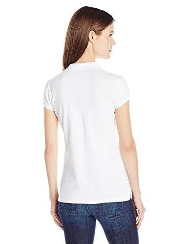 Calvin Klein Jeans Solid Pique Polo Shirt White Small