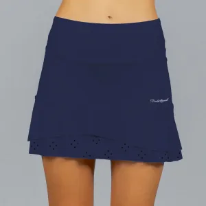 Classic Eyelet Short Skort (navy)