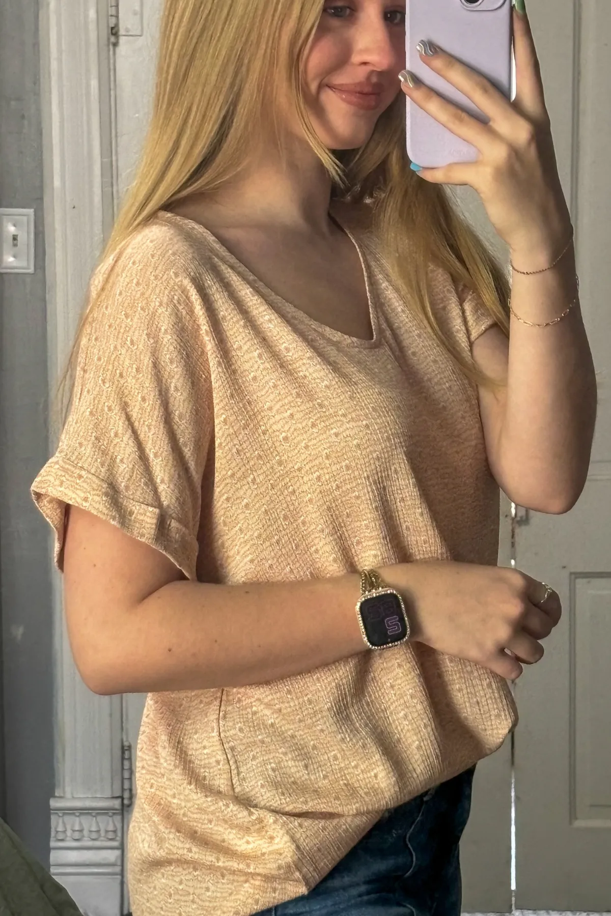 Clementine Print Top