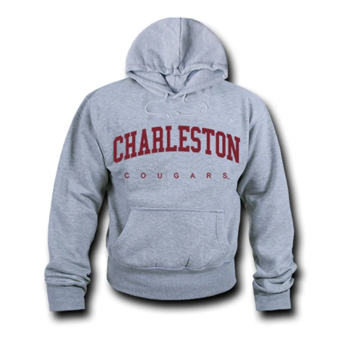COFC College of Charleston Game Day Hoodie Sweatshirt Heather Grey