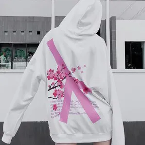 Couple Hoodies Sakura Flowers