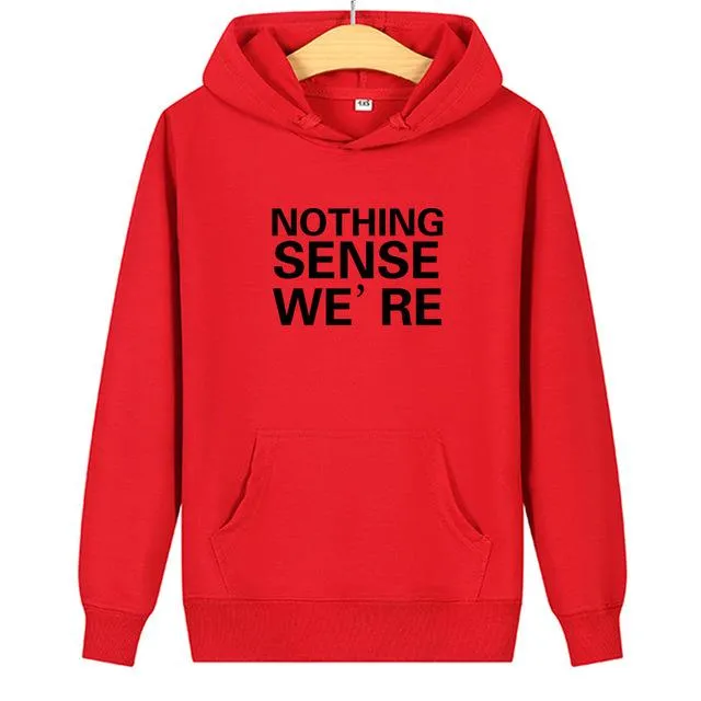 Cute matching hoodies When we're Apart
