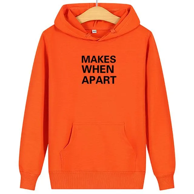 Cute matching hoodies When we're Apart