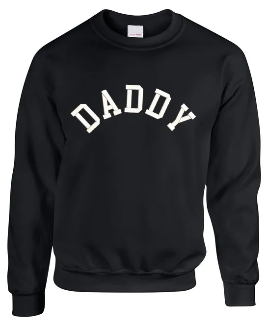 Daddy College Embroidered Sweatshirt