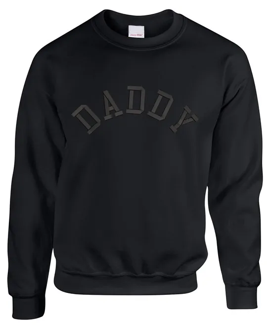 Daddy College Embroidered Sweatshirt