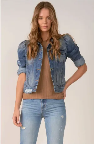 Dakota Puff Sleeve Denim Jacket