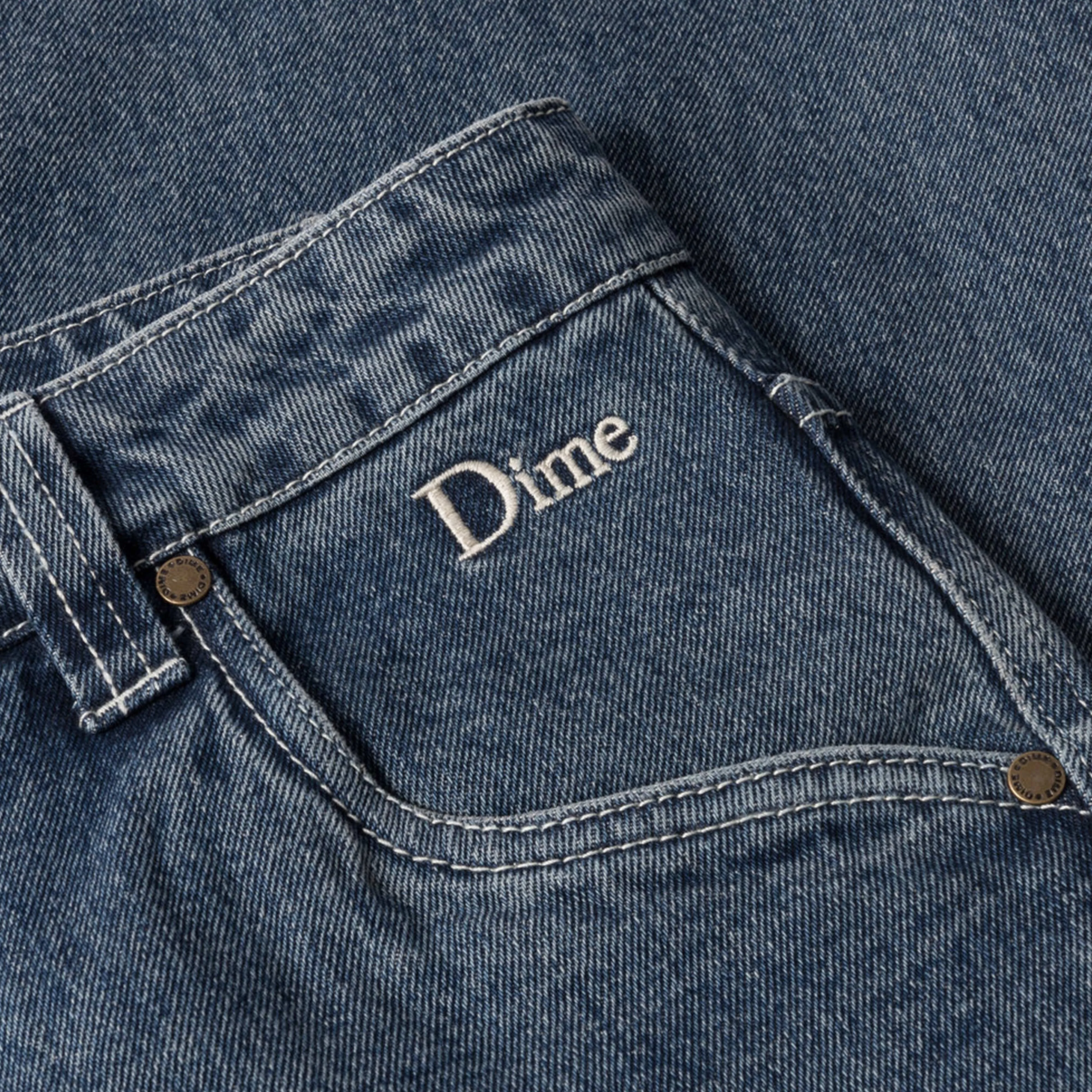 Dime Classic Relaxed Denim Pants - Stone Washed