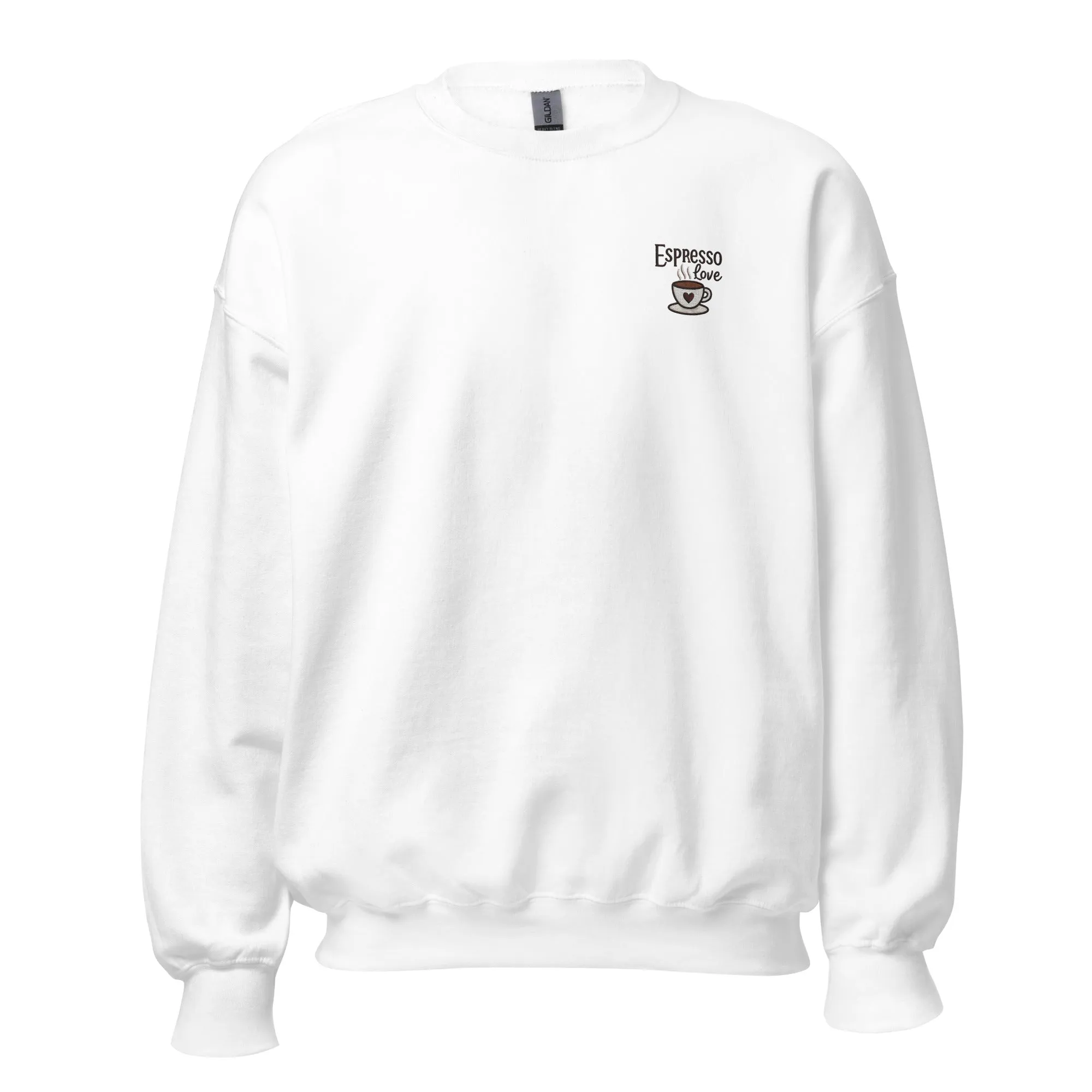 Espresso Love - Valentine’s Day Sweatshirt – Cozy & Stylish Love-Inspired
