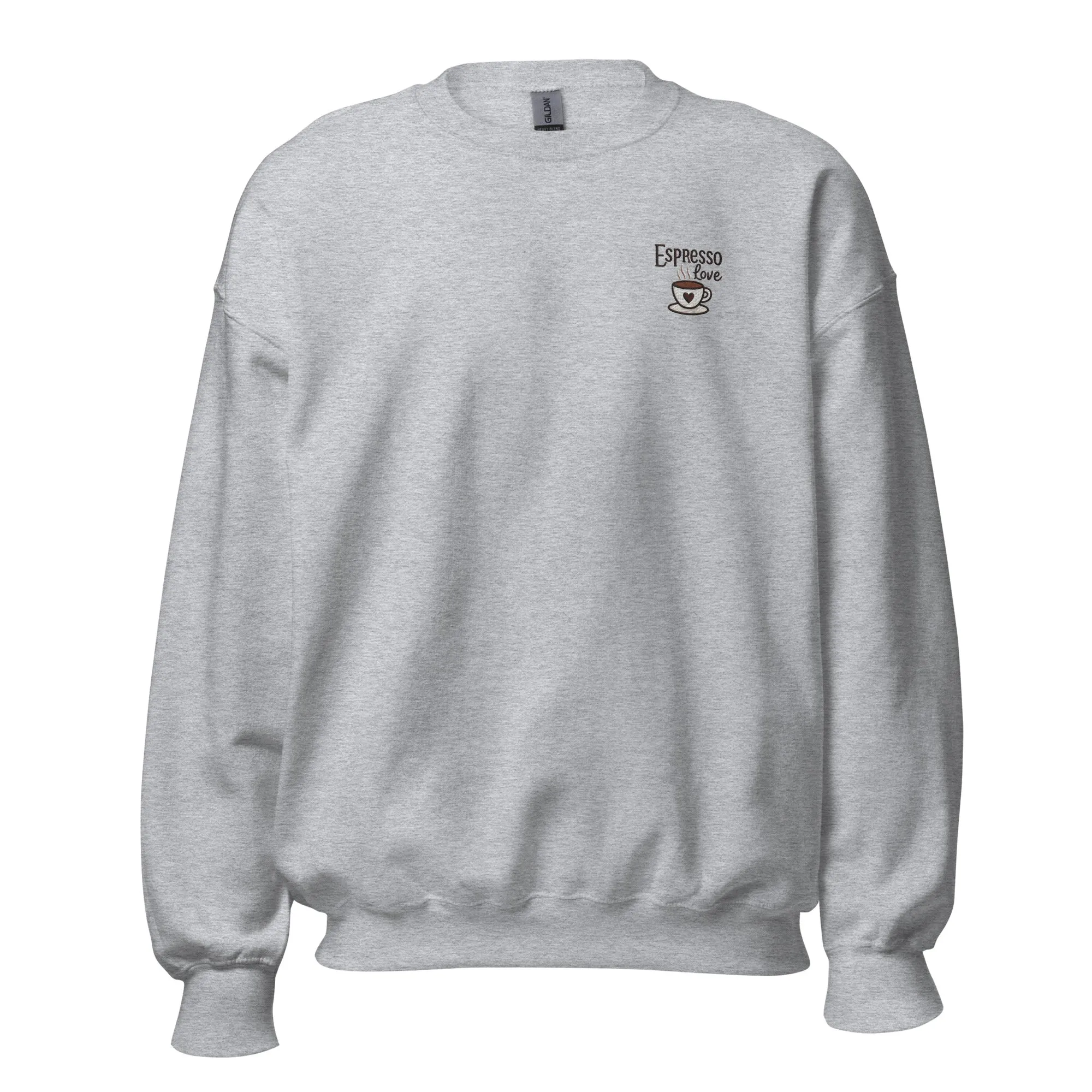 Espresso Love - Valentine’s Day Sweatshirt – Cozy & Stylish Love-Inspired