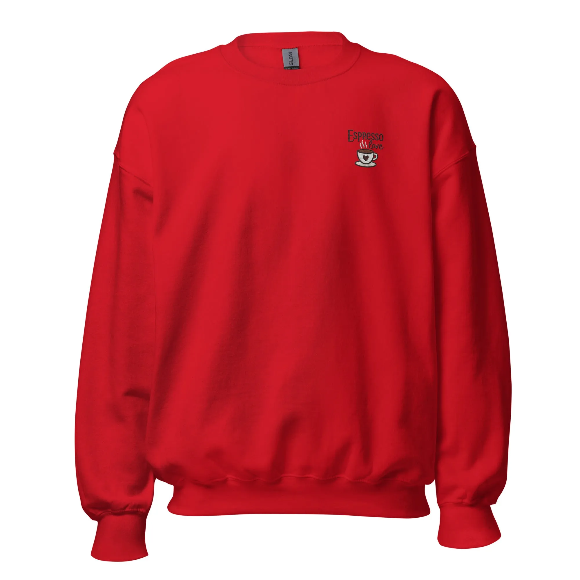 Espresso Love - Valentine’s Day Sweatshirt – Cozy & Stylish Love-Inspired