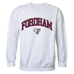 Fordham University Campus Crewneck Pullover Sweatshirt Sweater White
