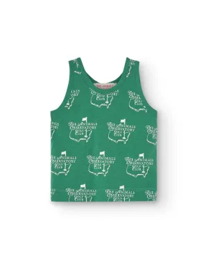 Green Cool Macaque T-Shirt