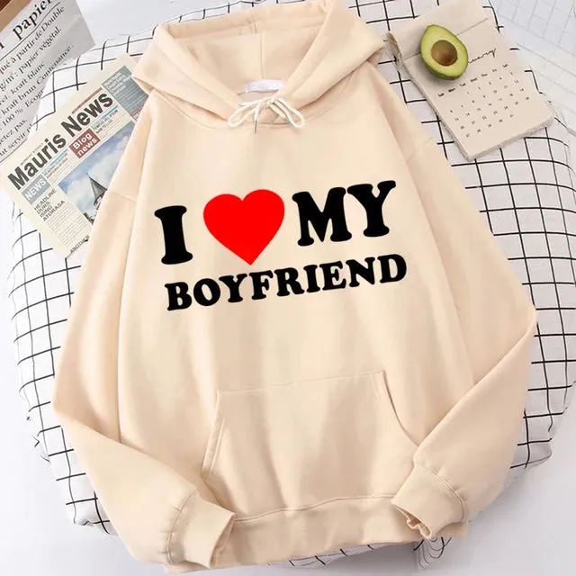I Love My Girlfriend Hoodie