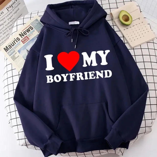 I Love My Girlfriend Hoodie