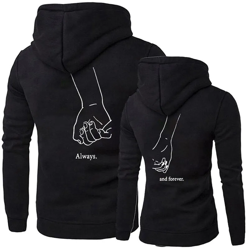 Infinity Couple Hoodies