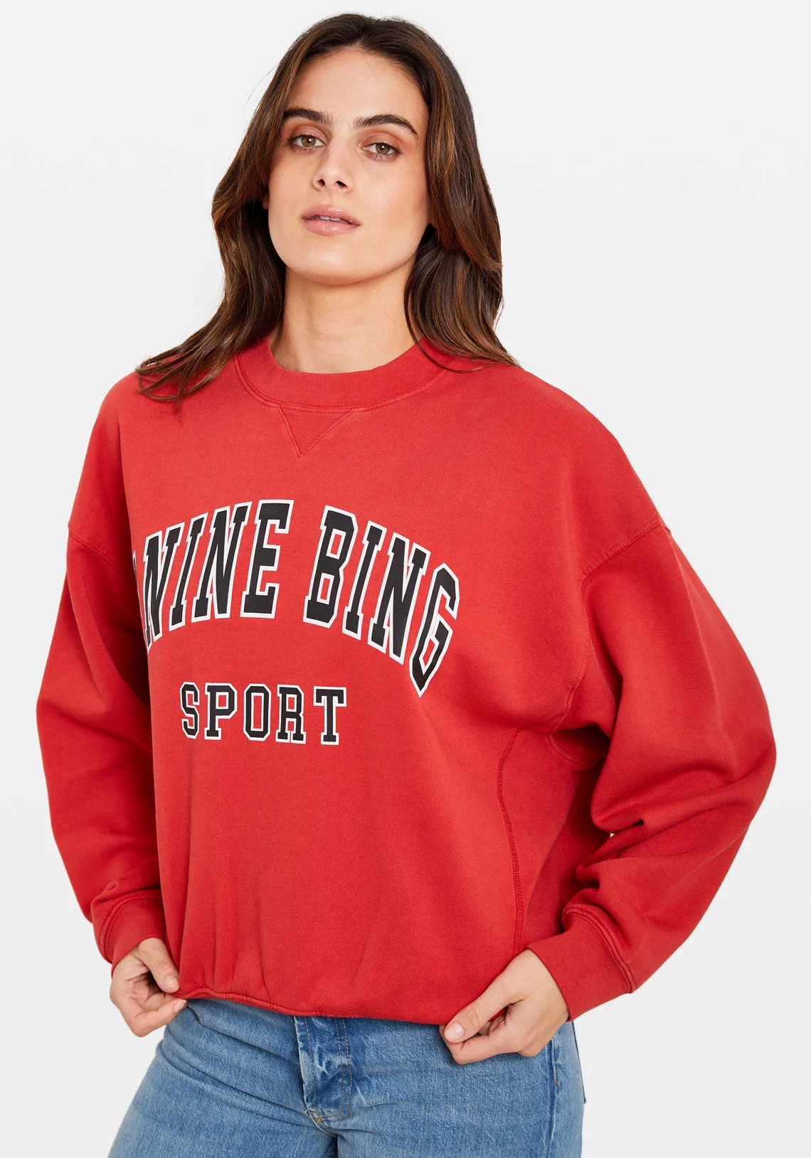 JACI SWEATSHIRT ANINE BING RED