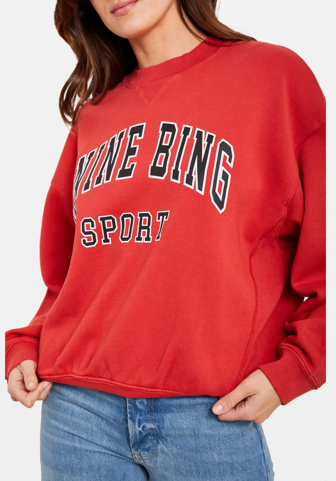 JACI SWEATSHIRT ANINE BING RED