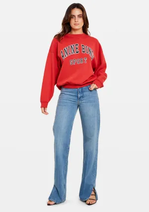 JACI SWEATSHIRT ANINE BING RED