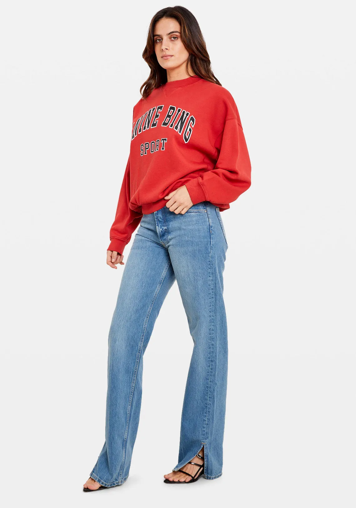 JACI SWEATSHIRT ANINE BING RED