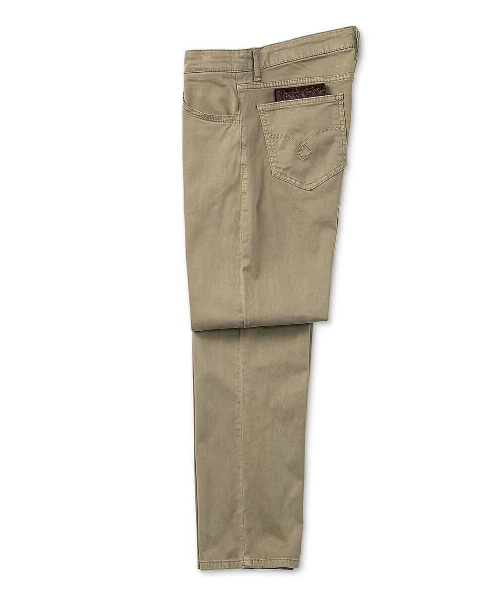 Jack of Spades High Roller Sateen 5-Pocket Pant