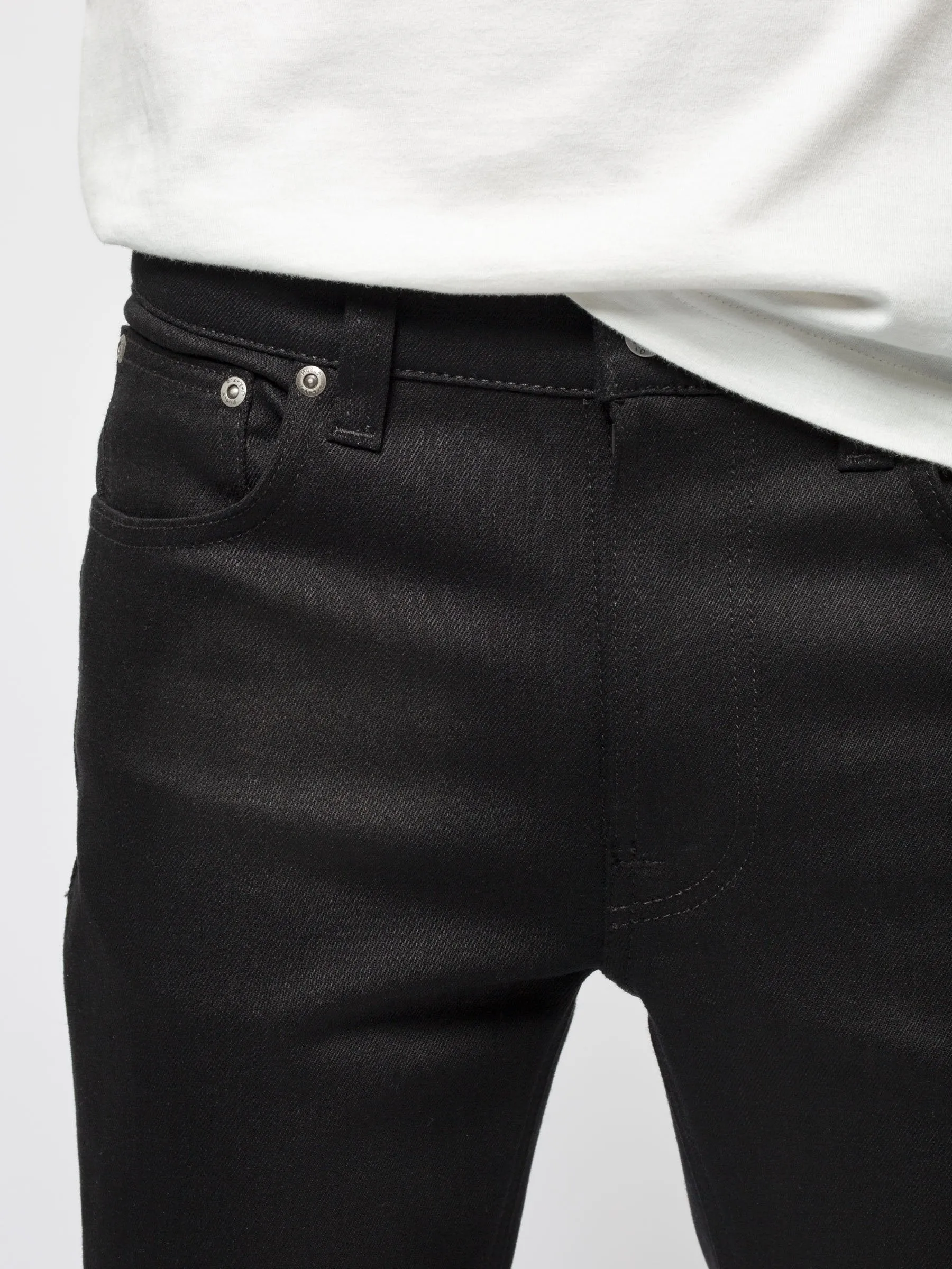 Lean Dean (Dry Ever Black) - Nudie Jeans
