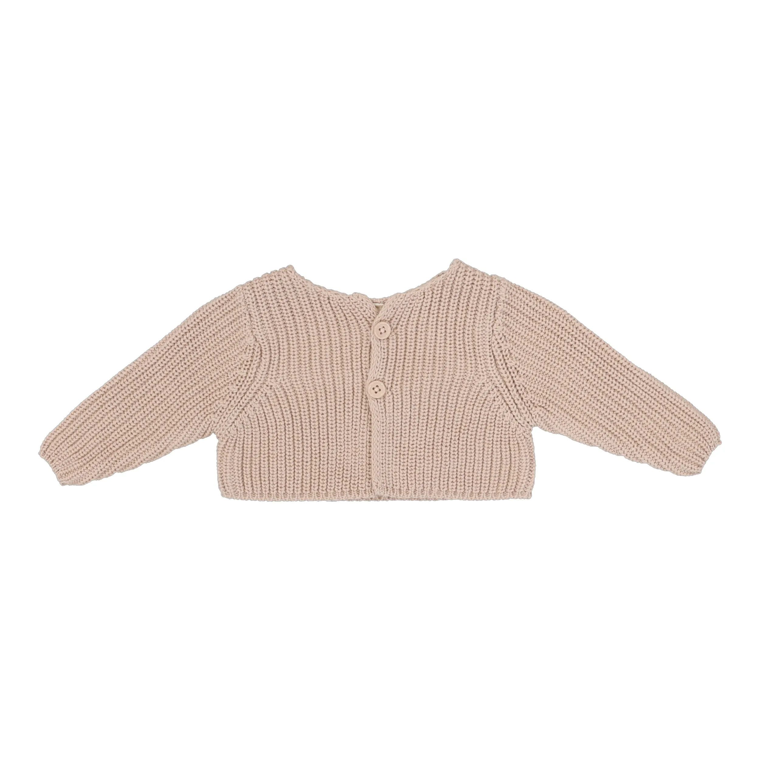LILETTE  BY LIL LEGS  BY LIL LEGS BLUSH CHUNKY KNIT SHRUG