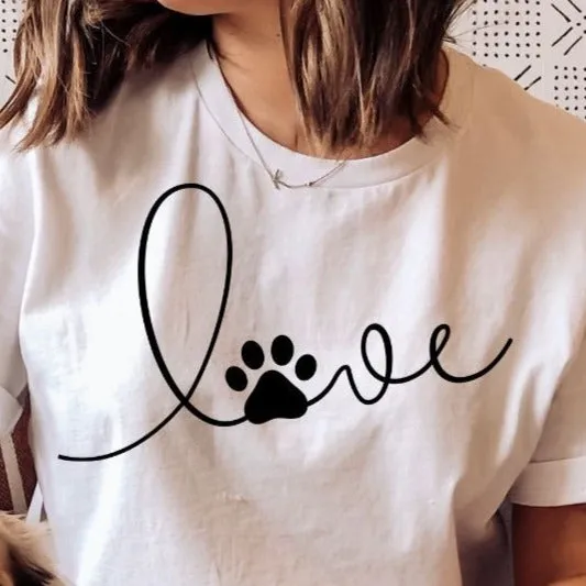 Love my Dog Graphic Tee