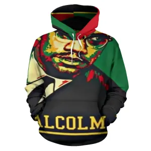 Malcolm X Graffiti Hoodie