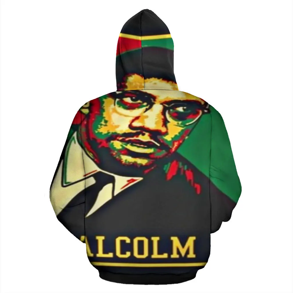 Malcolm X Graffiti Hoodie