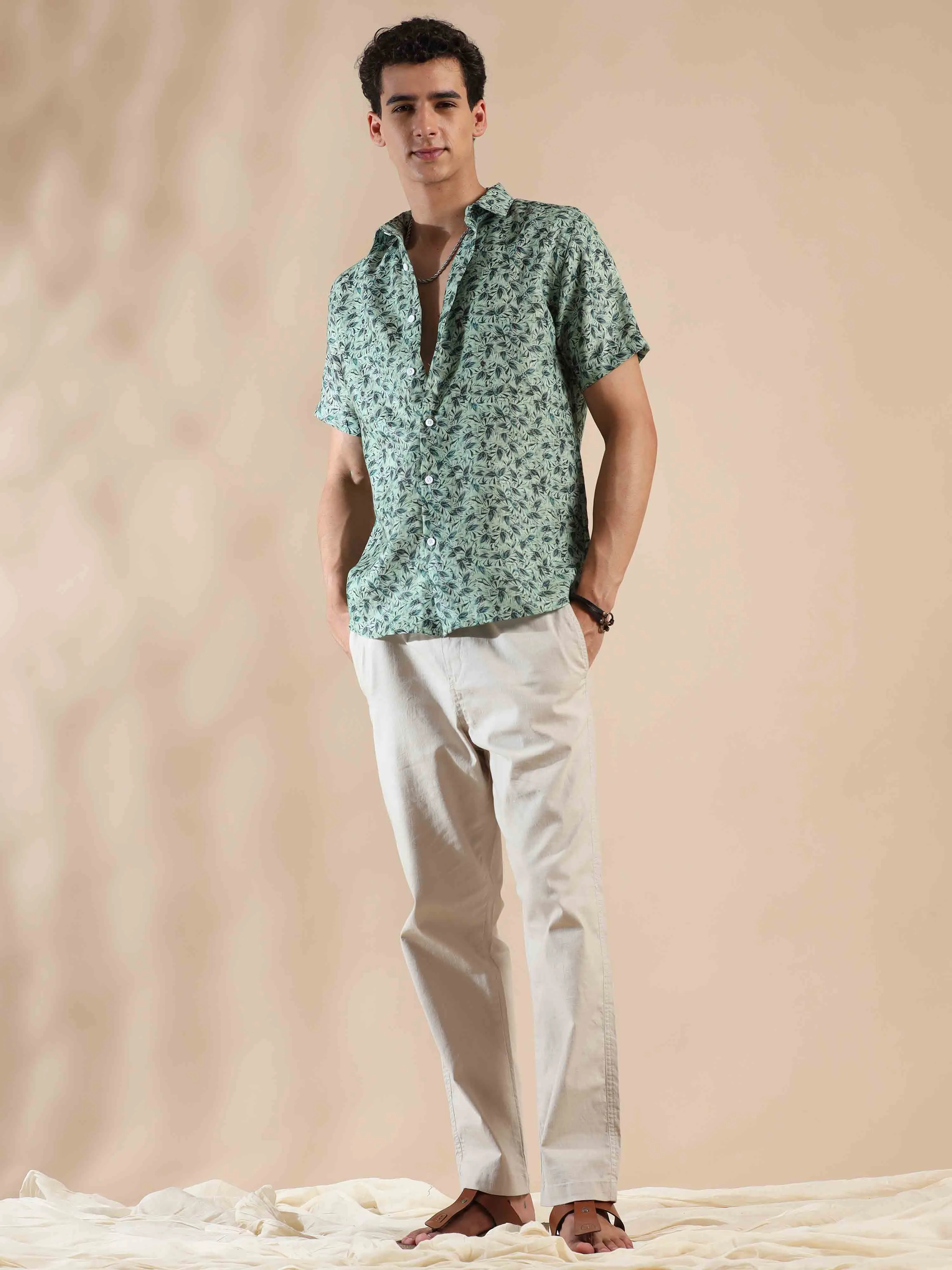 Misty Mountain Melody Cotton Shirt