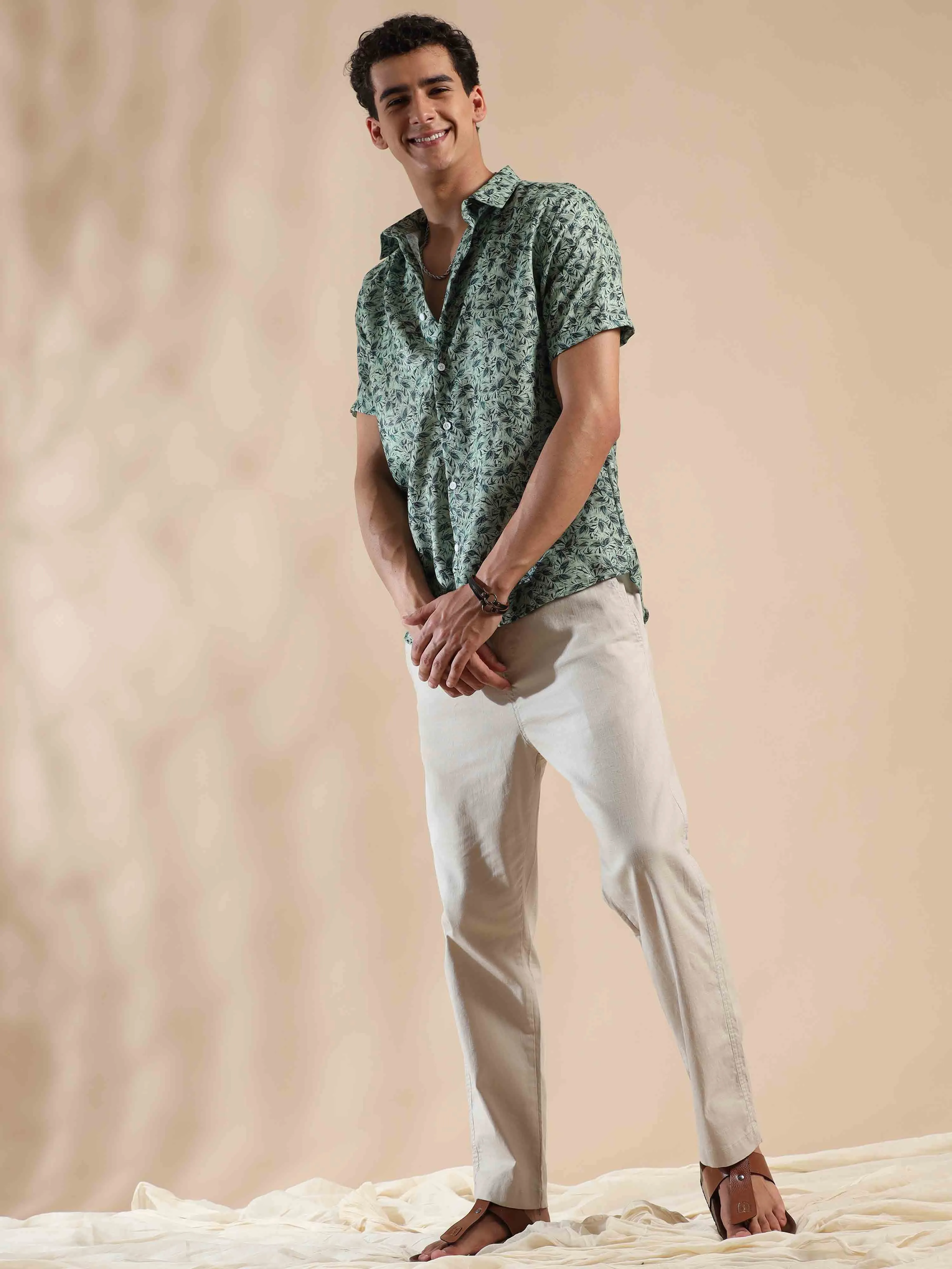 Misty Mountain Melody Cotton Shirt