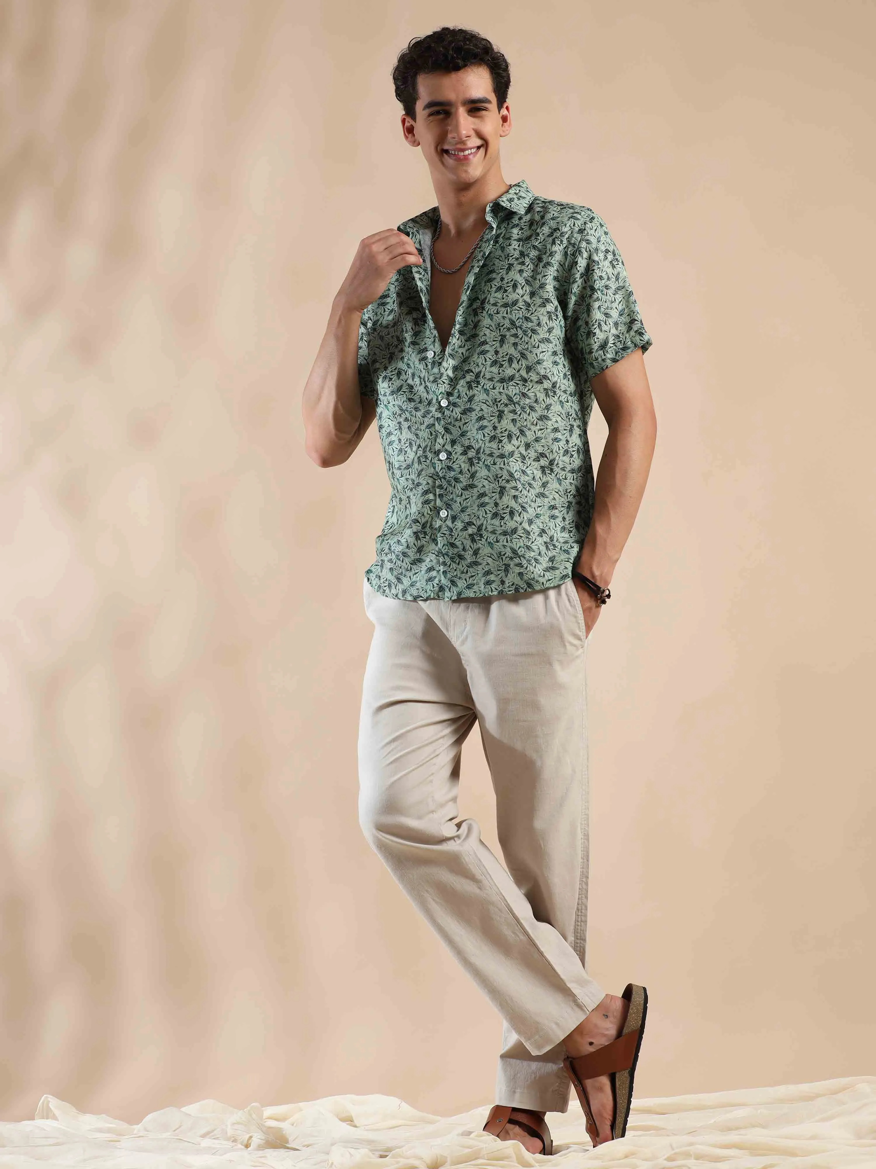 Misty Mountain Melody Cotton Shirt
