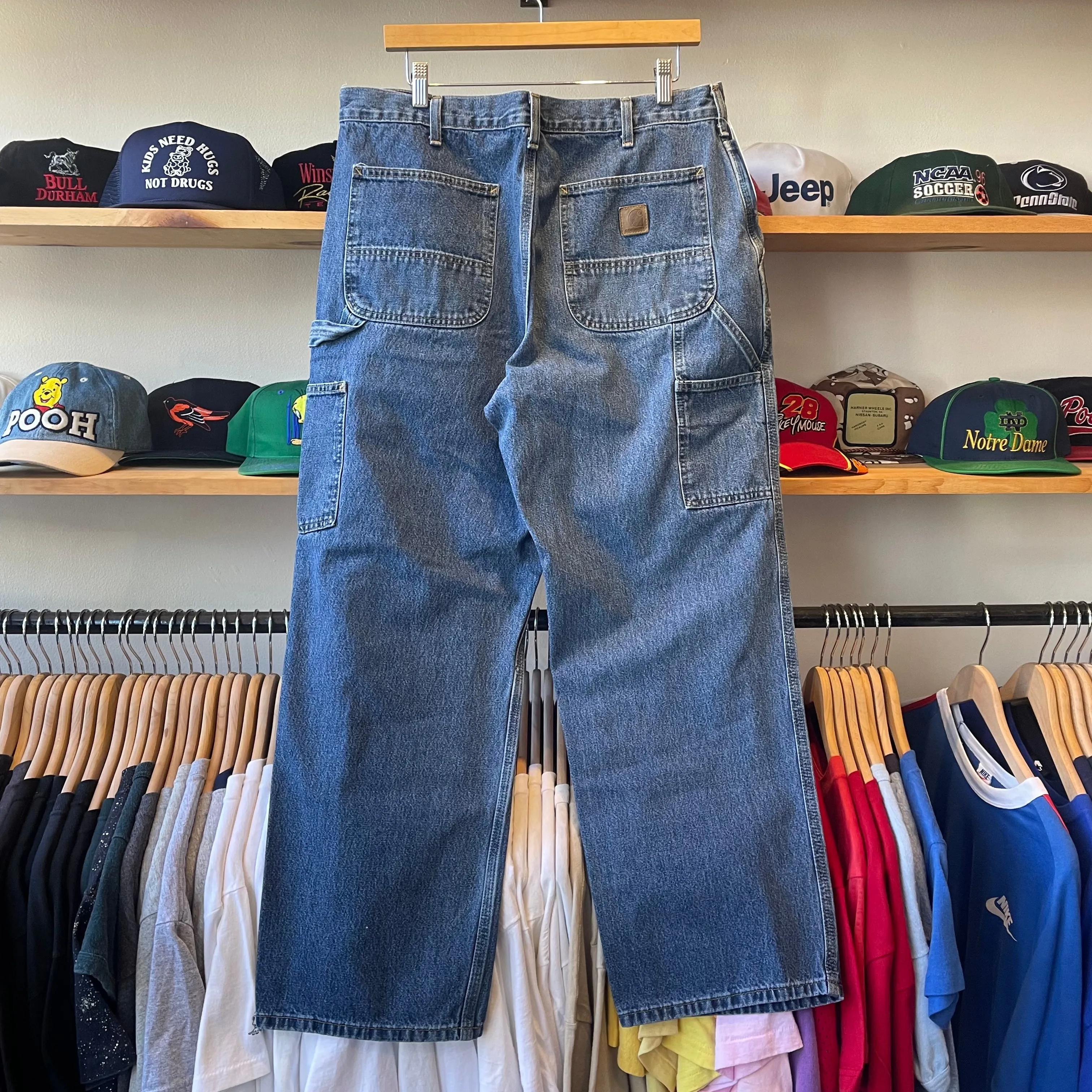 Modern 2021 Carhartt B13DPS Blue Carpenter Jeans