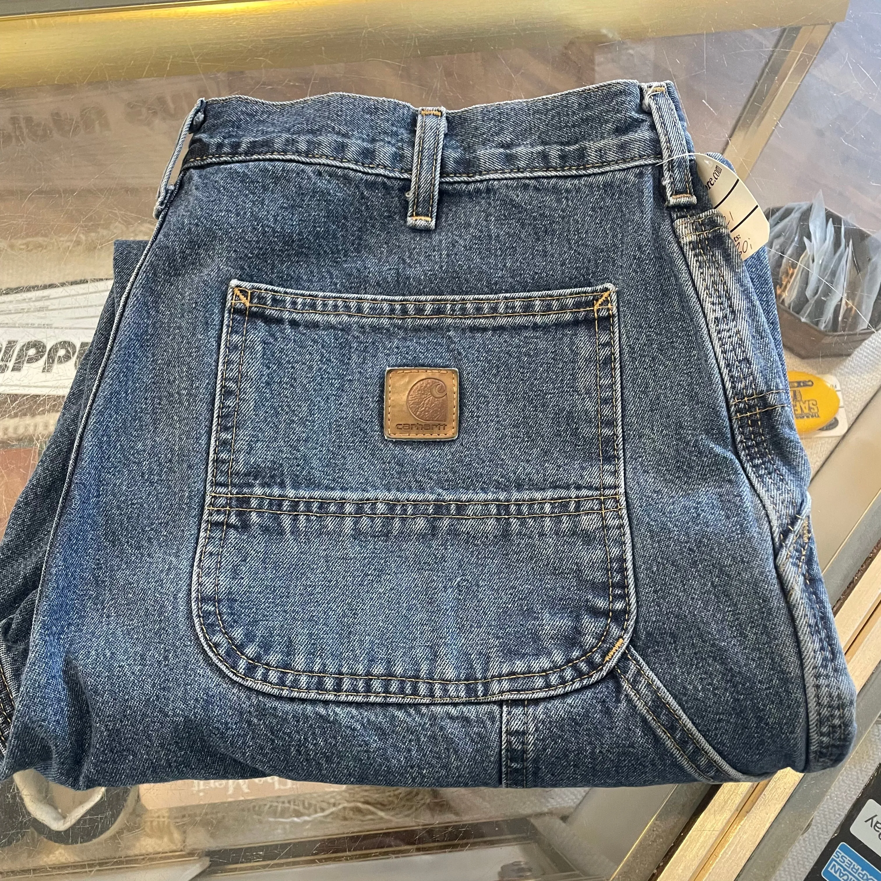 Modern 2021 Carhartt B13DPS Blue Carpenter Jeans
