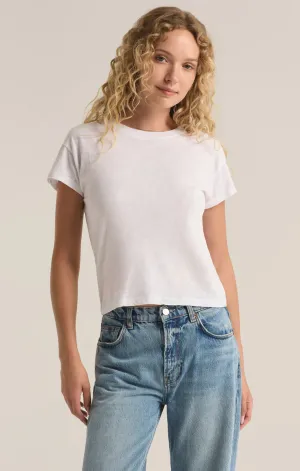 Modern Slub Tee - White