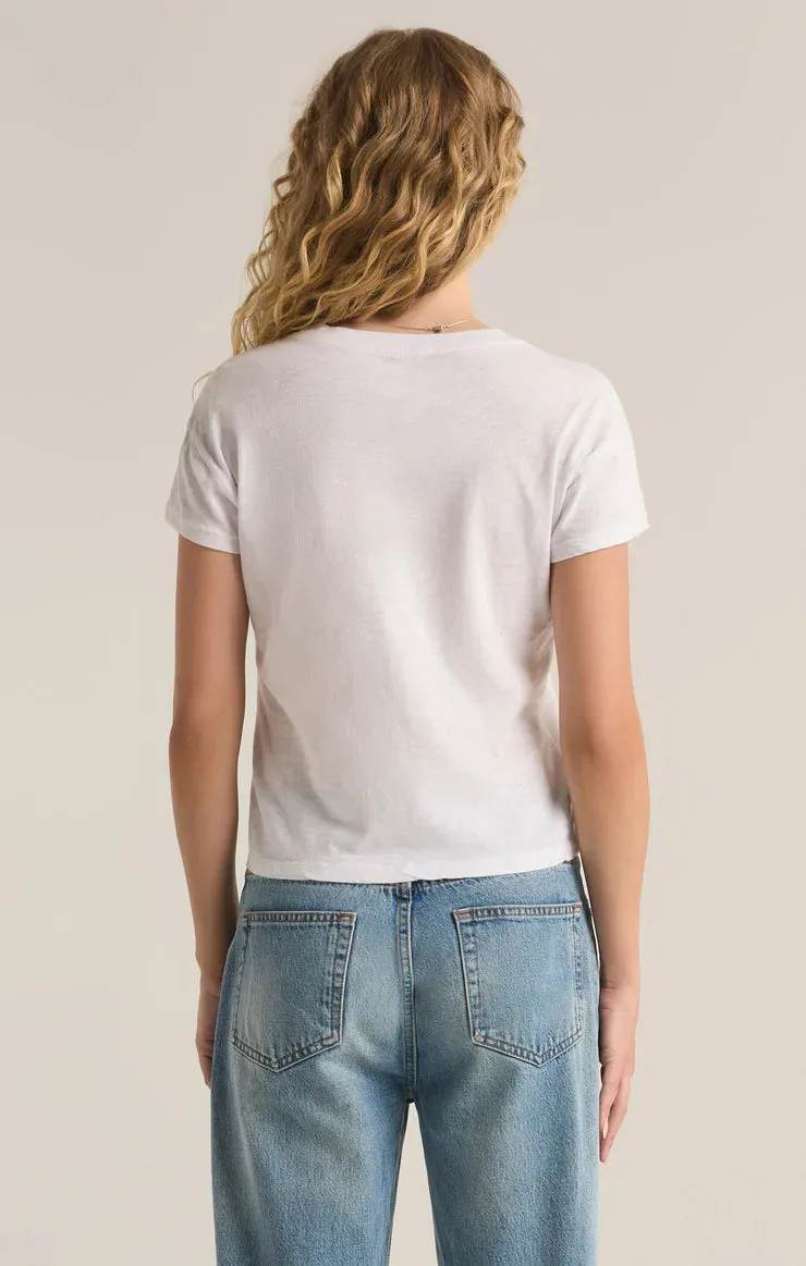 Modern Slub Tee - White