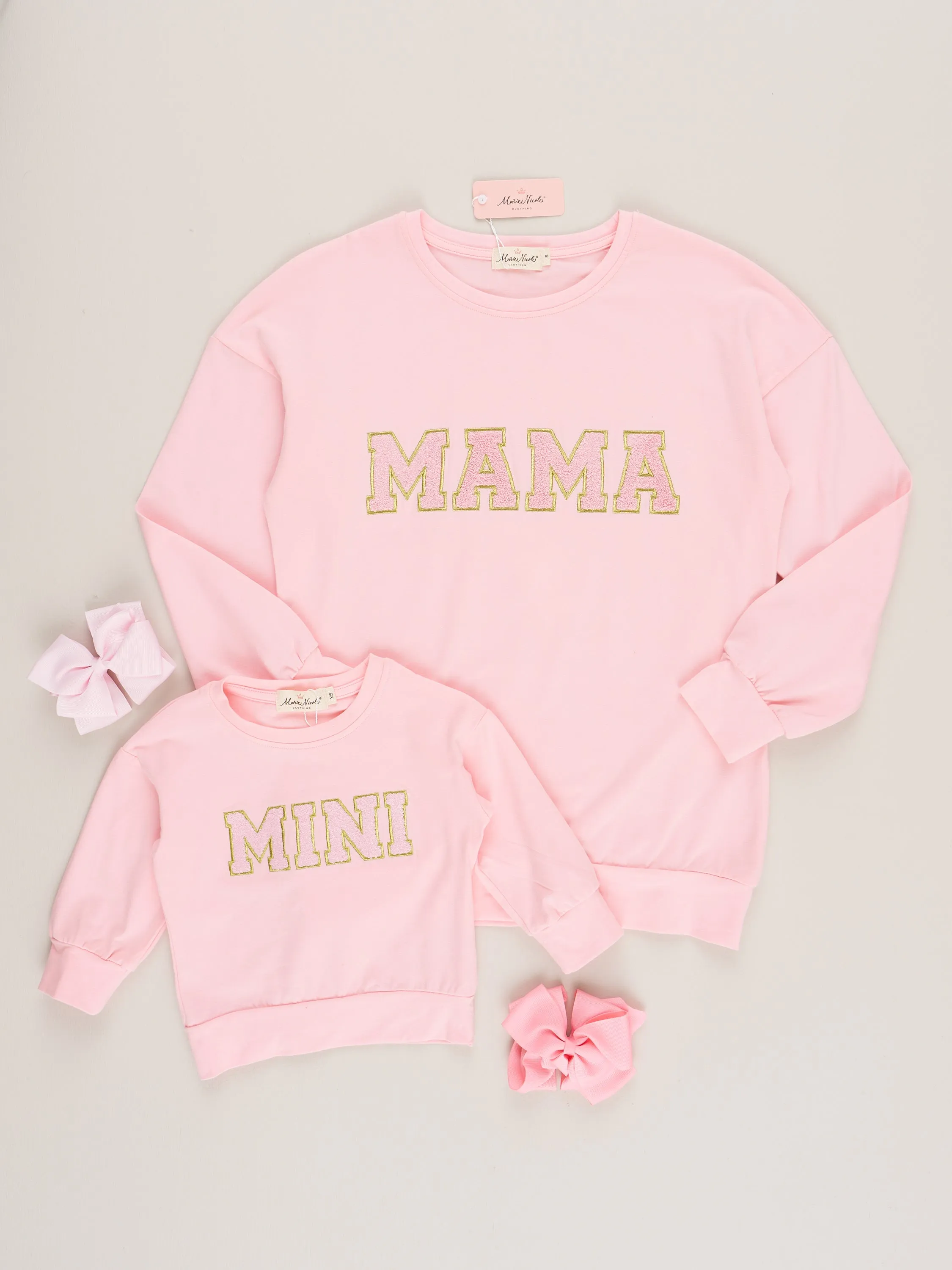 Mom & Me Pink Mama/Mini Shirt