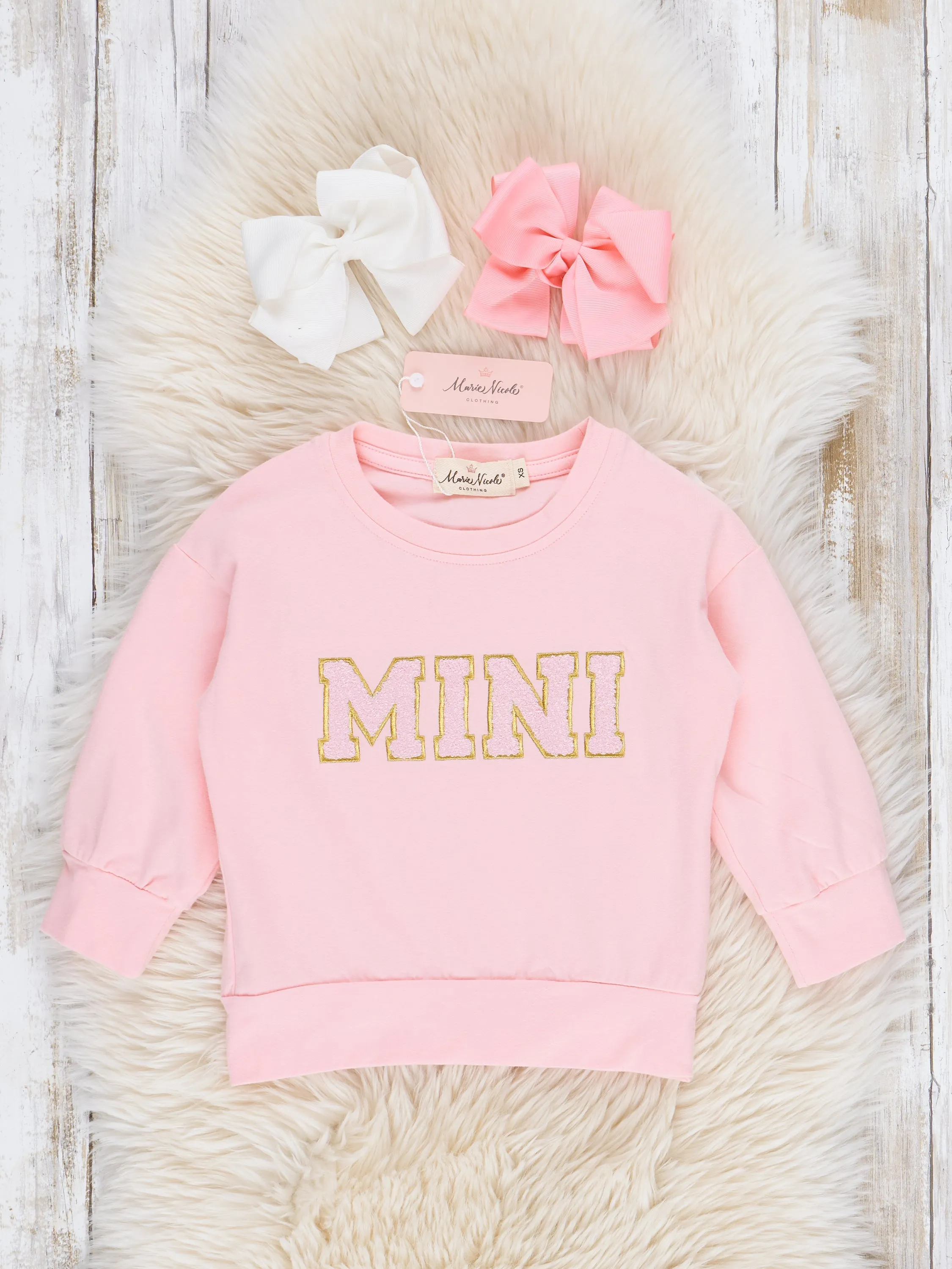 Mom & Me Pink Mama/Mini Shirt