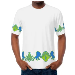 Moroccan Graphic Motifs All Over Print T-shirts