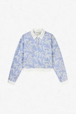 MUNTHE FUJA BLOUSE LIGHT BLUE