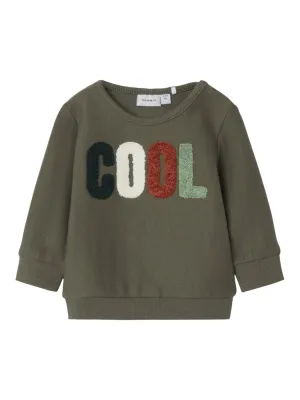Nullo Long Sleeve O Neck-Tea Leaf