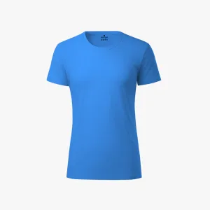 Organic Cotton Short Sleeve Round Neck T-Shirt - Marina